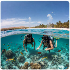 glass bottomed boat tour, nusa dua (copy)